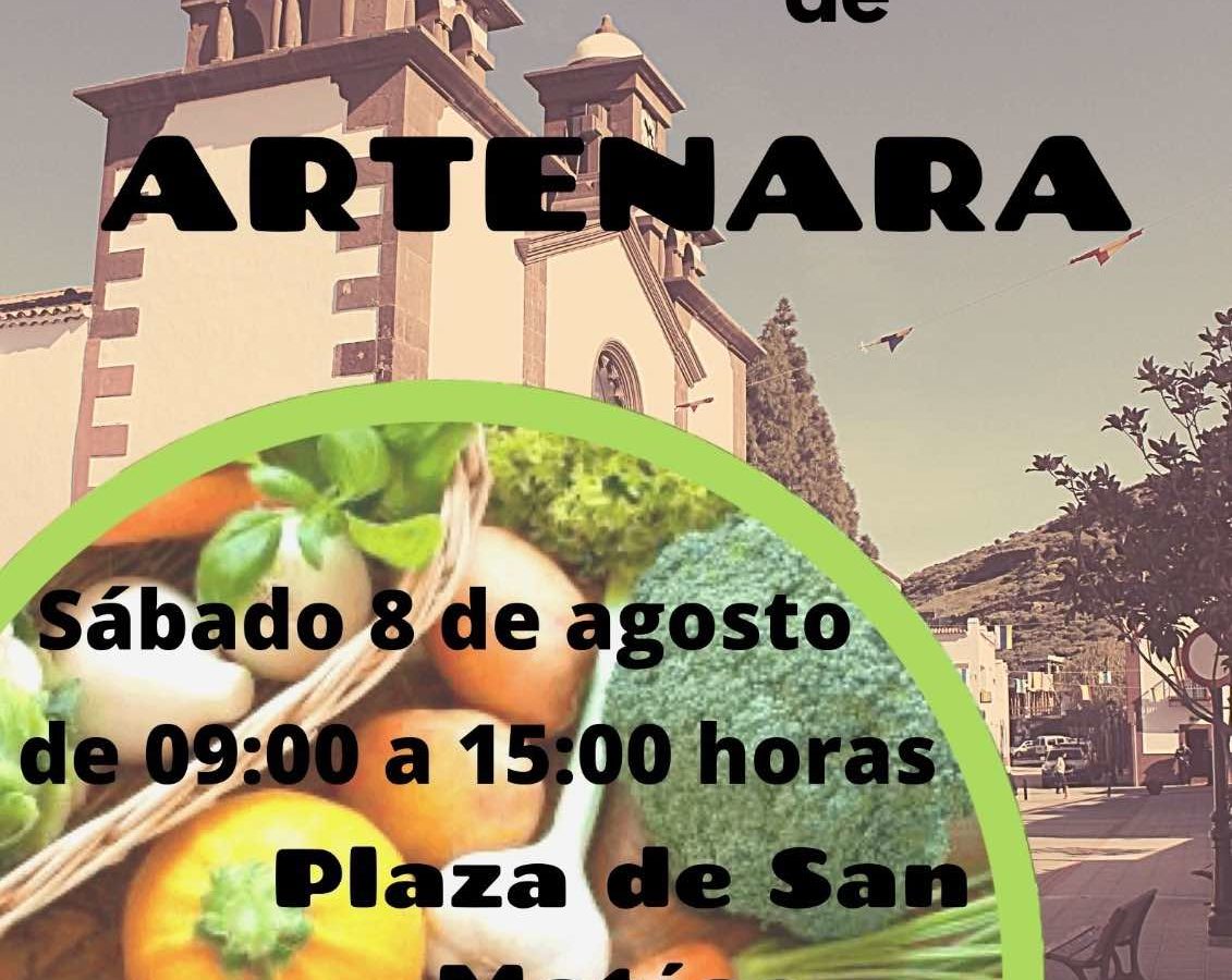 Nueva edición del mercado agrícola y ganadero de Artenara
