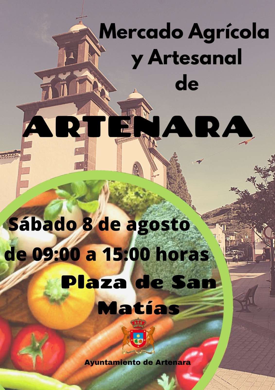 Nueva edición del mercado agrícola y ganadero de Artenara