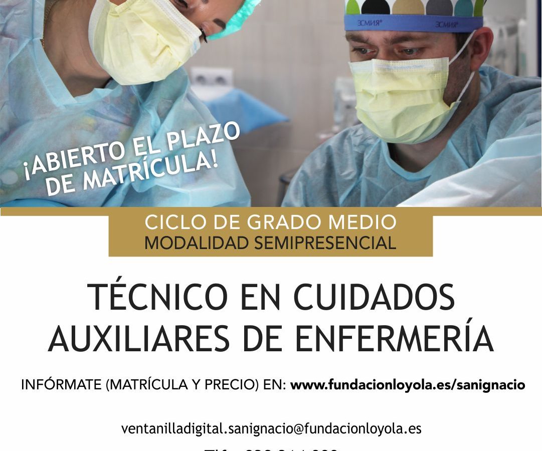 Ciclo de Grado Medio en Cuidados Auxiliares de Enfermería