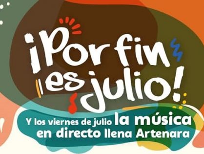 "POR FIN ES JULIO" Música en directo en Artenara