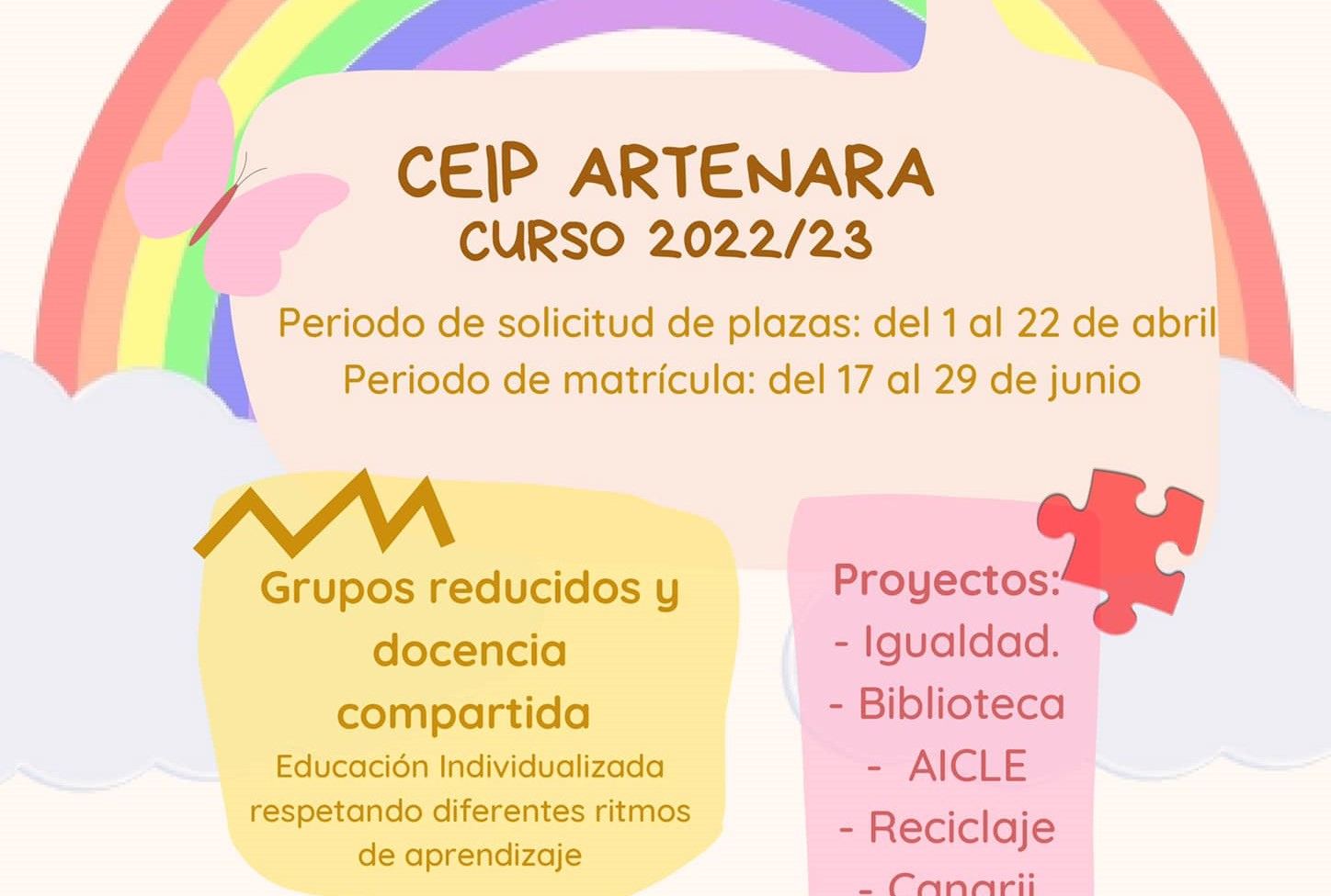 CEIP ARTENARA - CURSO 2022/2023