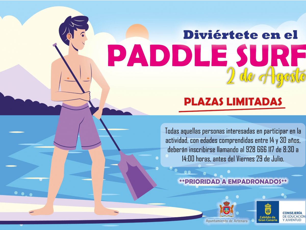 NOS VAMOS DE PADDLE SURF