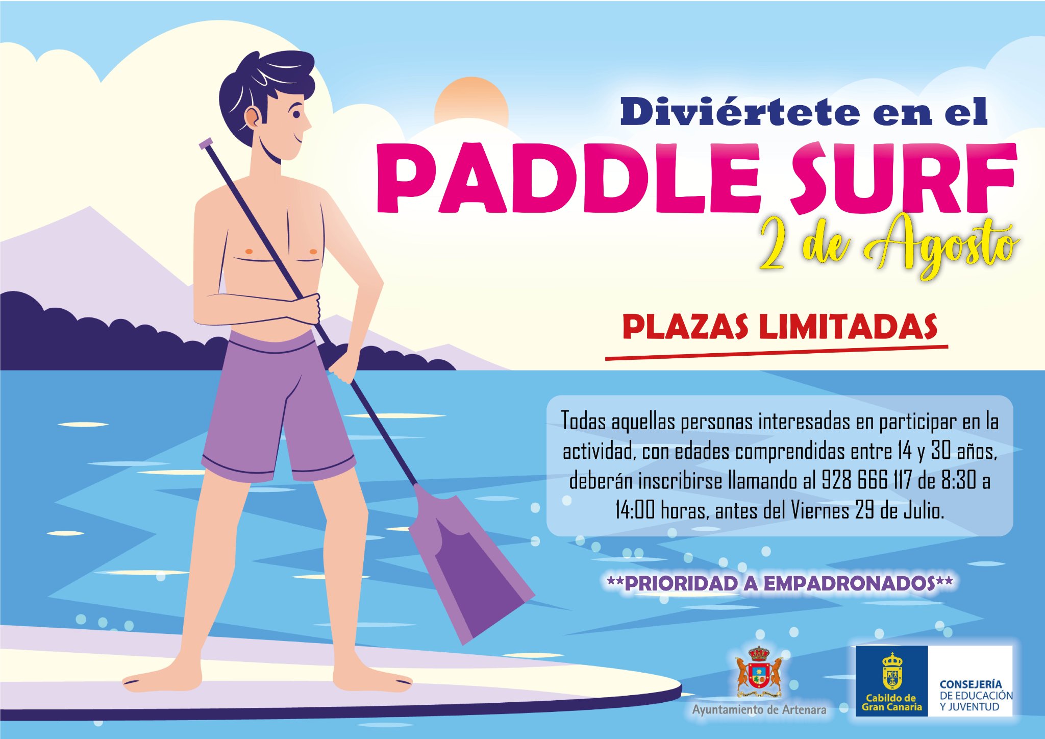 NOS VAMOS DE PADDLE SURF