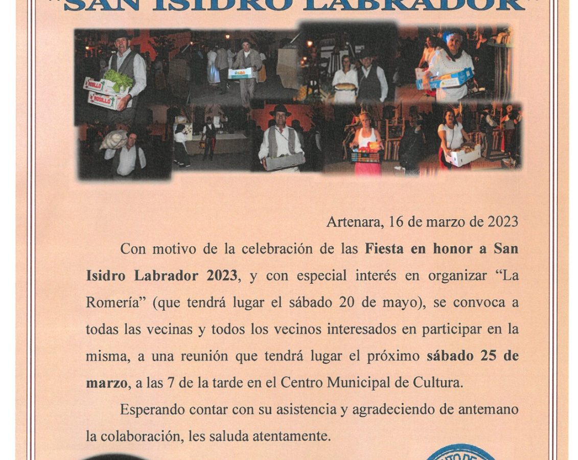 ROMERIA-OFRENDA A SAN ISIDRO LABRADOR 2023