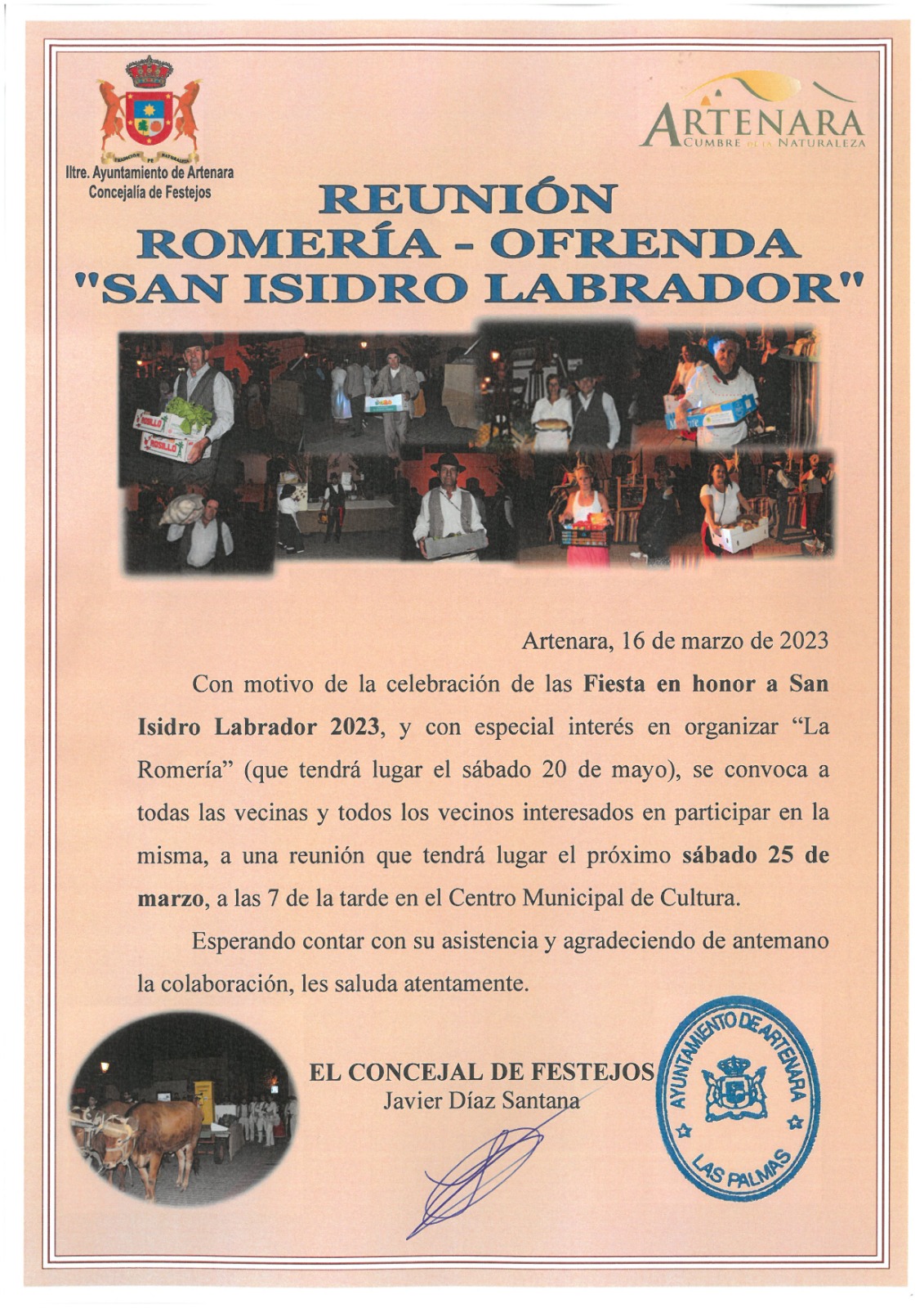 ROMERIA-OFRENDA A SAN ISIDRO LABRADOR 2023