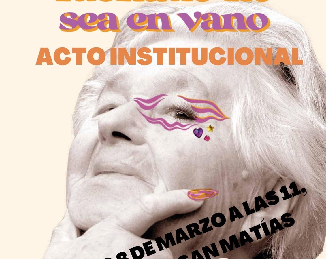 QUE LO LUCHADO NO SEA EN VANO