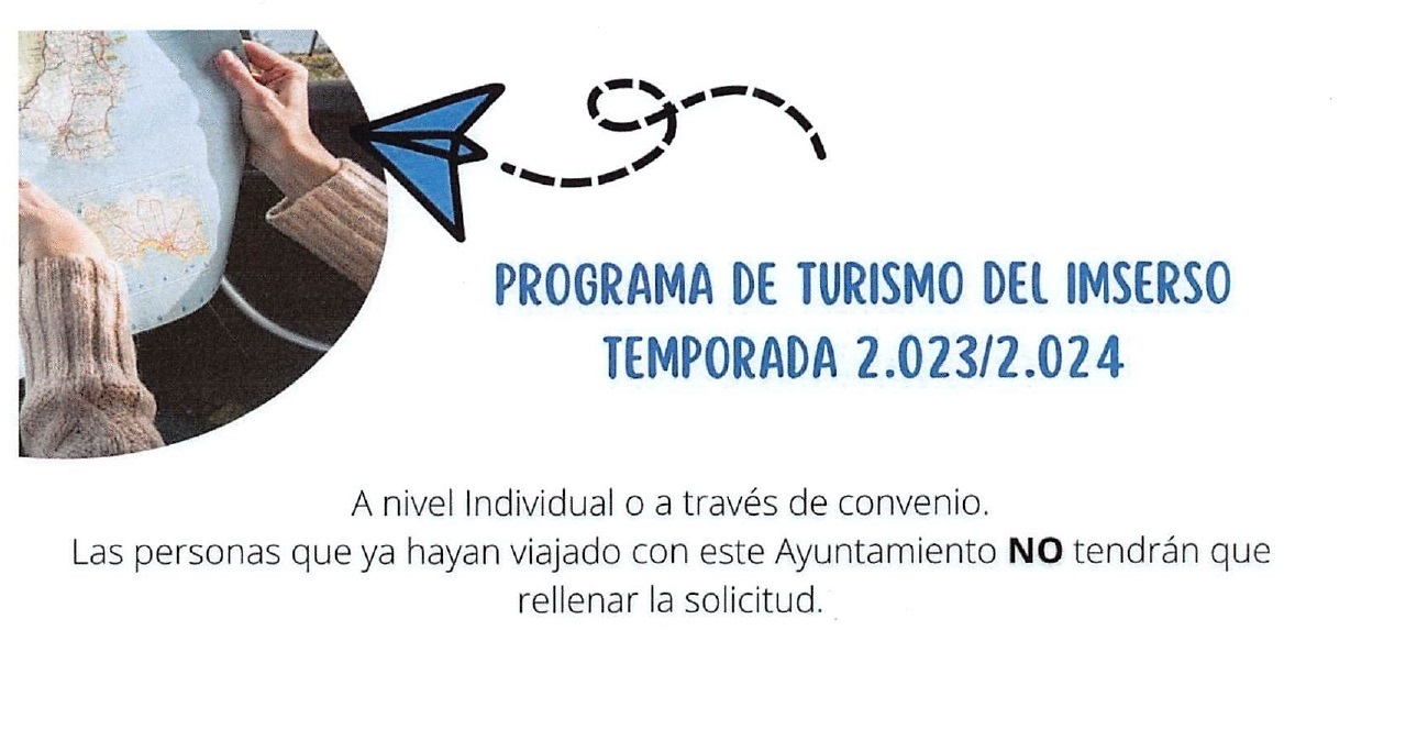 Programa de Turismo del IMSERSO Temporada 2.023/2.024.
