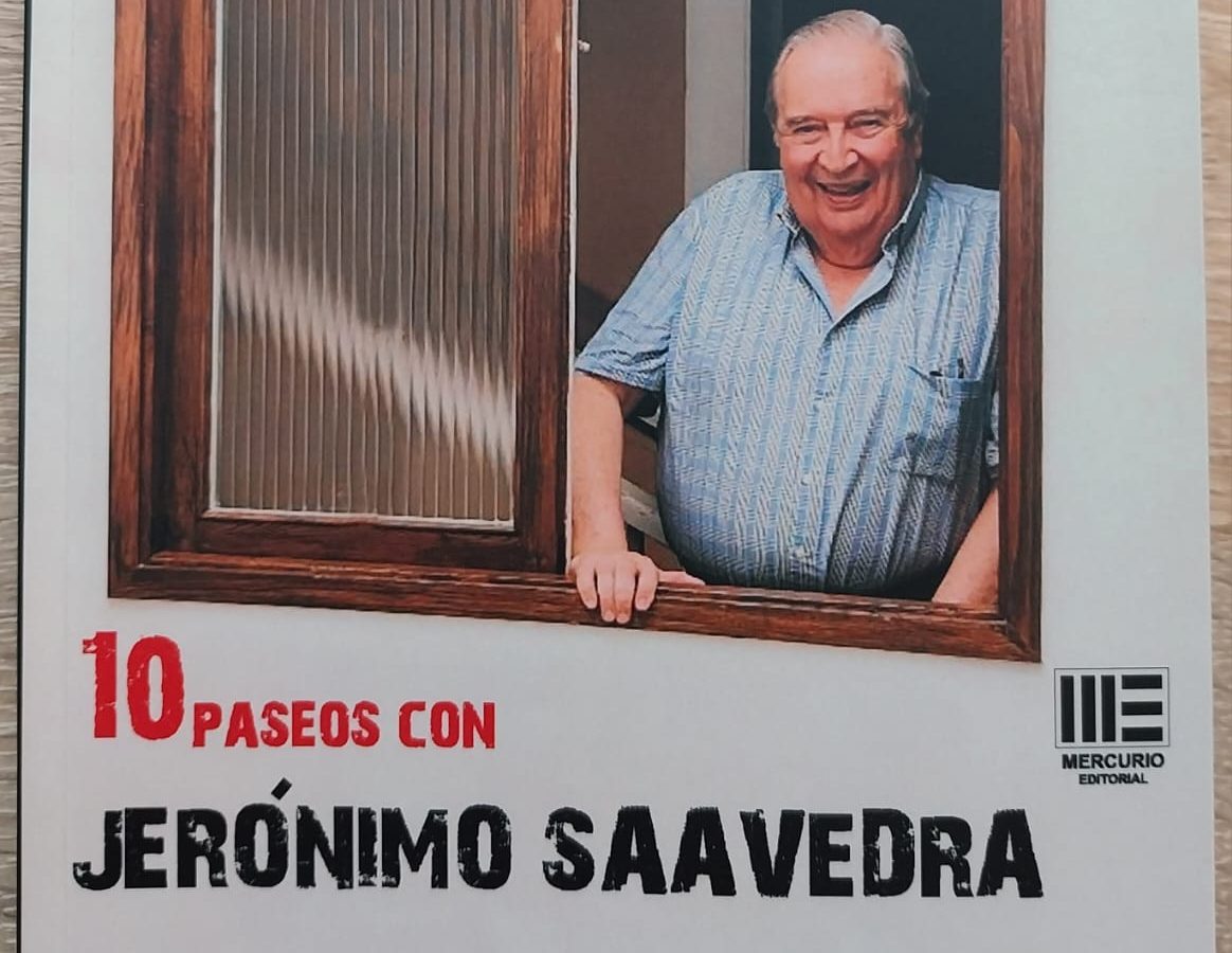 Visita de Don Jerónimo Saavedra Acevedo para presentar su libro "10 PASEOS CON JERÓNIMO SAAVEDRA".