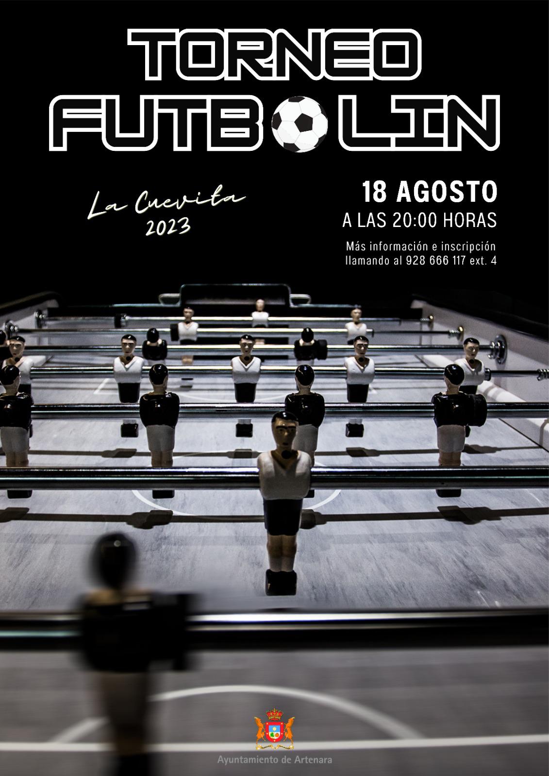 Torneo de Futbolín La Cuevita 2023.