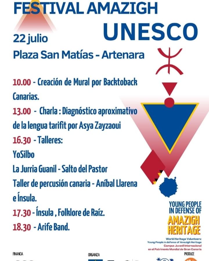 Sábado, 22 de Julio. Festival Amazigh. Plaza de San Matías.