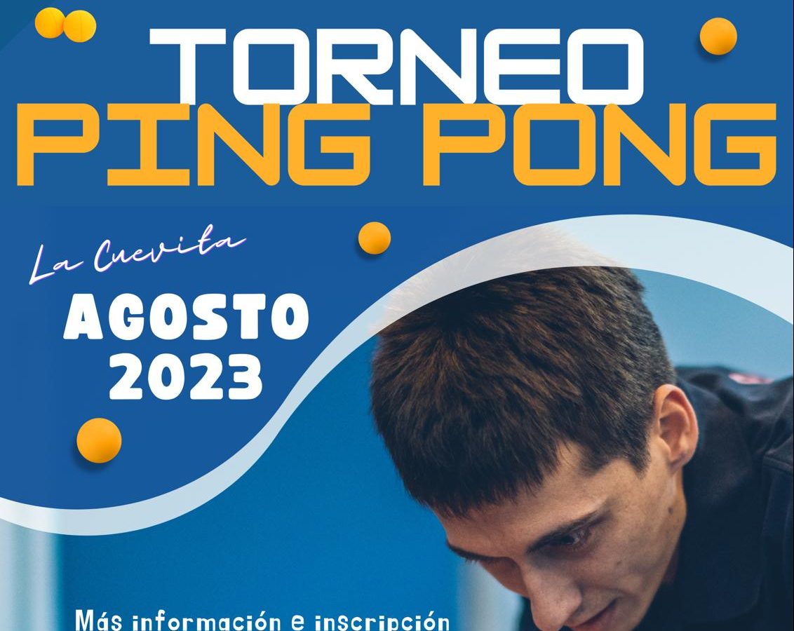 Torneo de Ping Pong La Cuevita 2023.