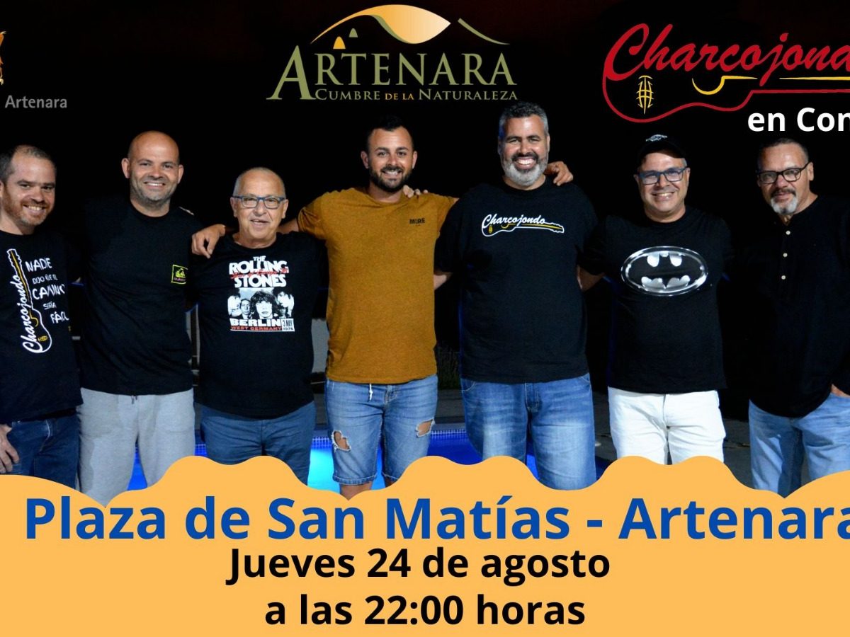 Jueves 24 de Agosto: Concierto Charcojondo.