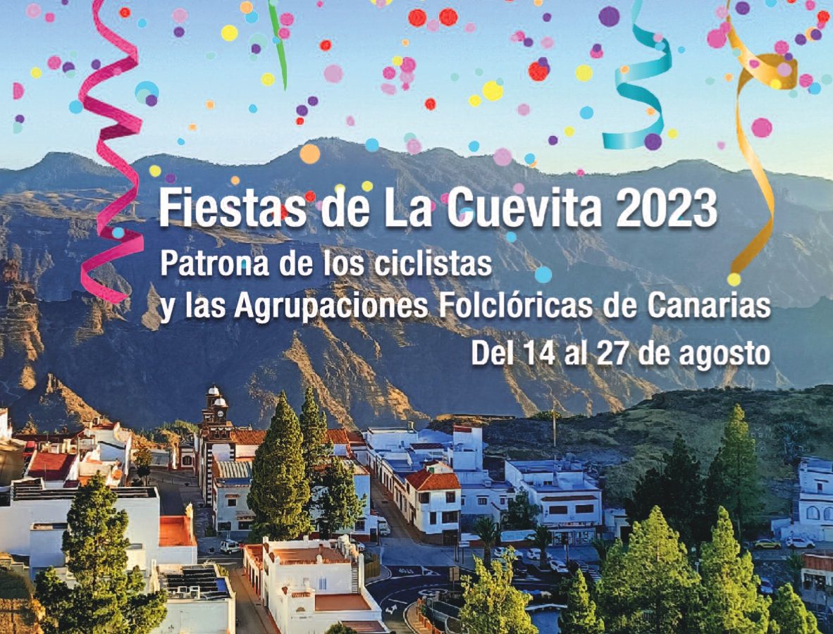 🎊Programa de Las Fiestas de La Cuevita 2023. Del 14 al 27 de Agosto.🎊 Actos Culturales y Deportivos.