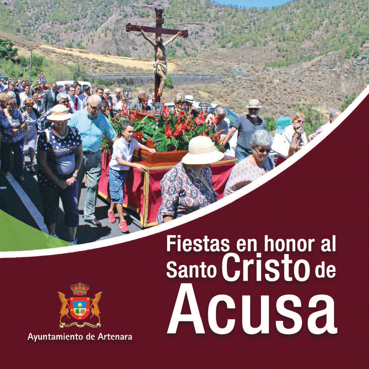 Fiestas en honor al Santo Cristo de Acusa.