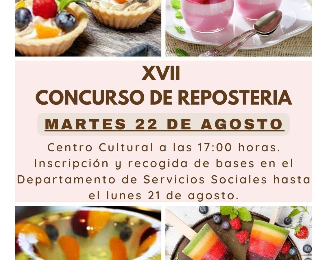 Concurso de Repostería La Cuevita 2023.