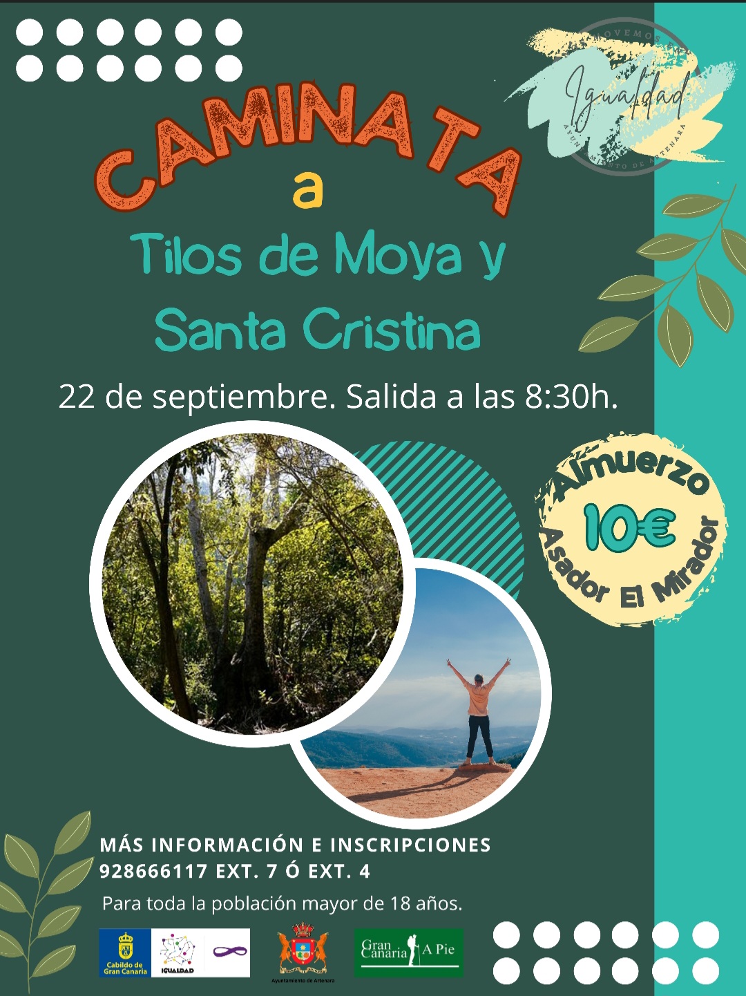 22 de Septiembre:Caminata.