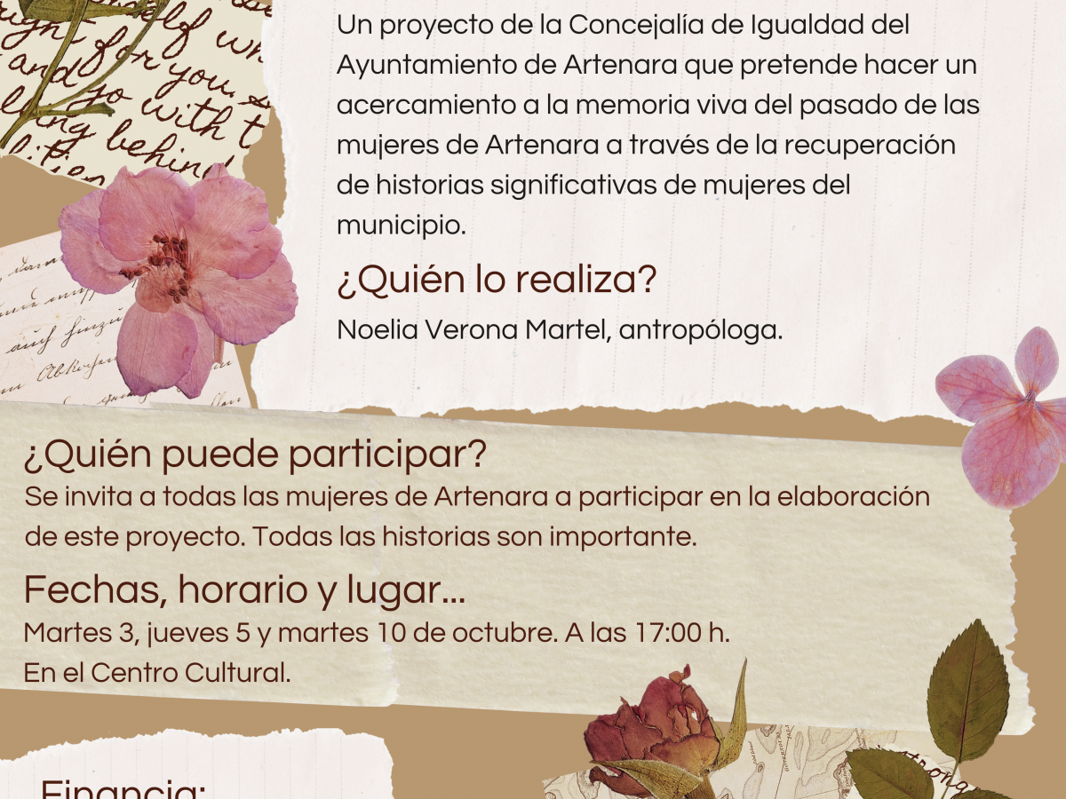 Mujeres de Ayer y Hoy: Historias de las mujeres de Artenara.