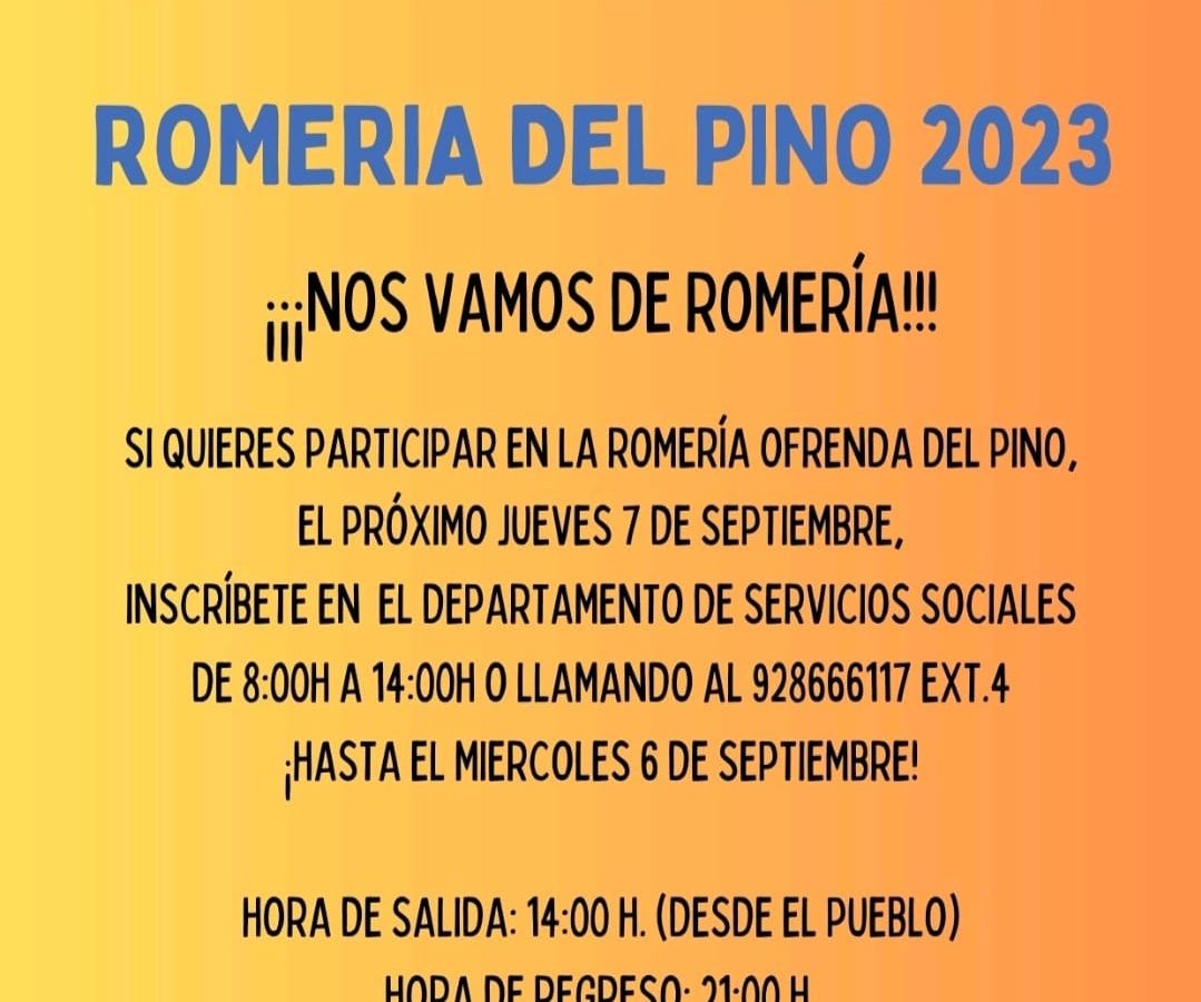 Romería del Pino 2023
