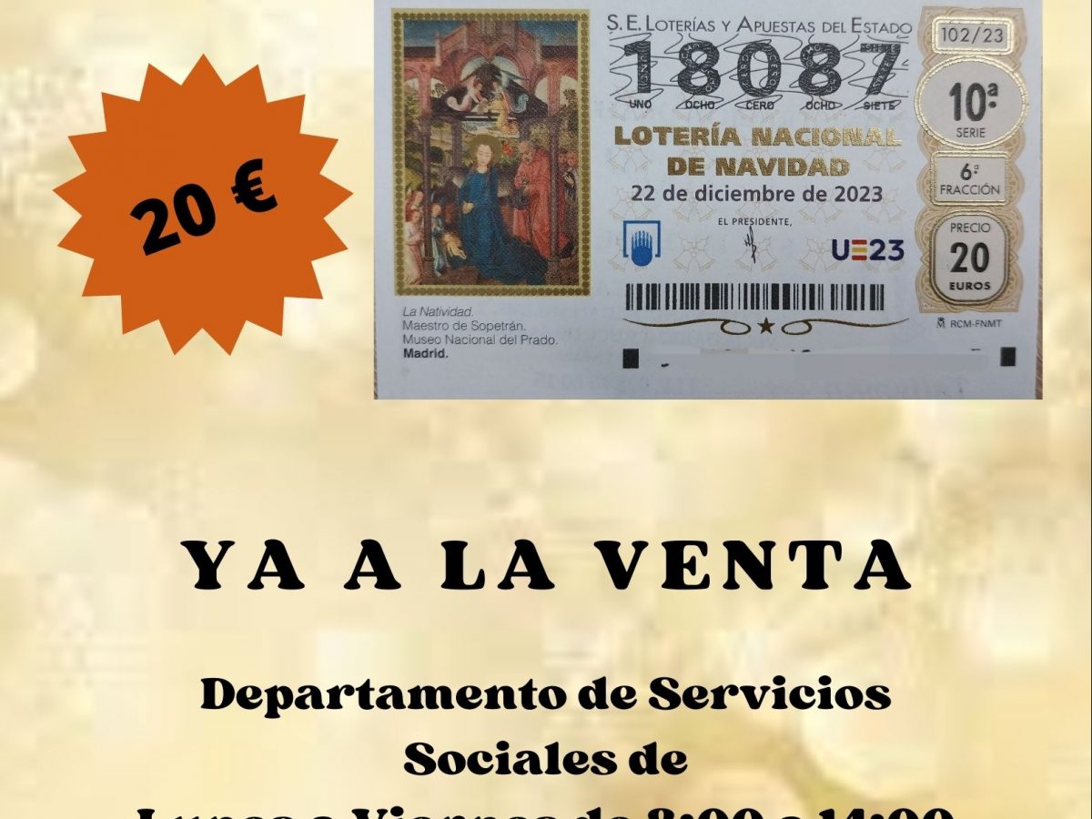 LOTERÍA DE NAVIDAD 2023.