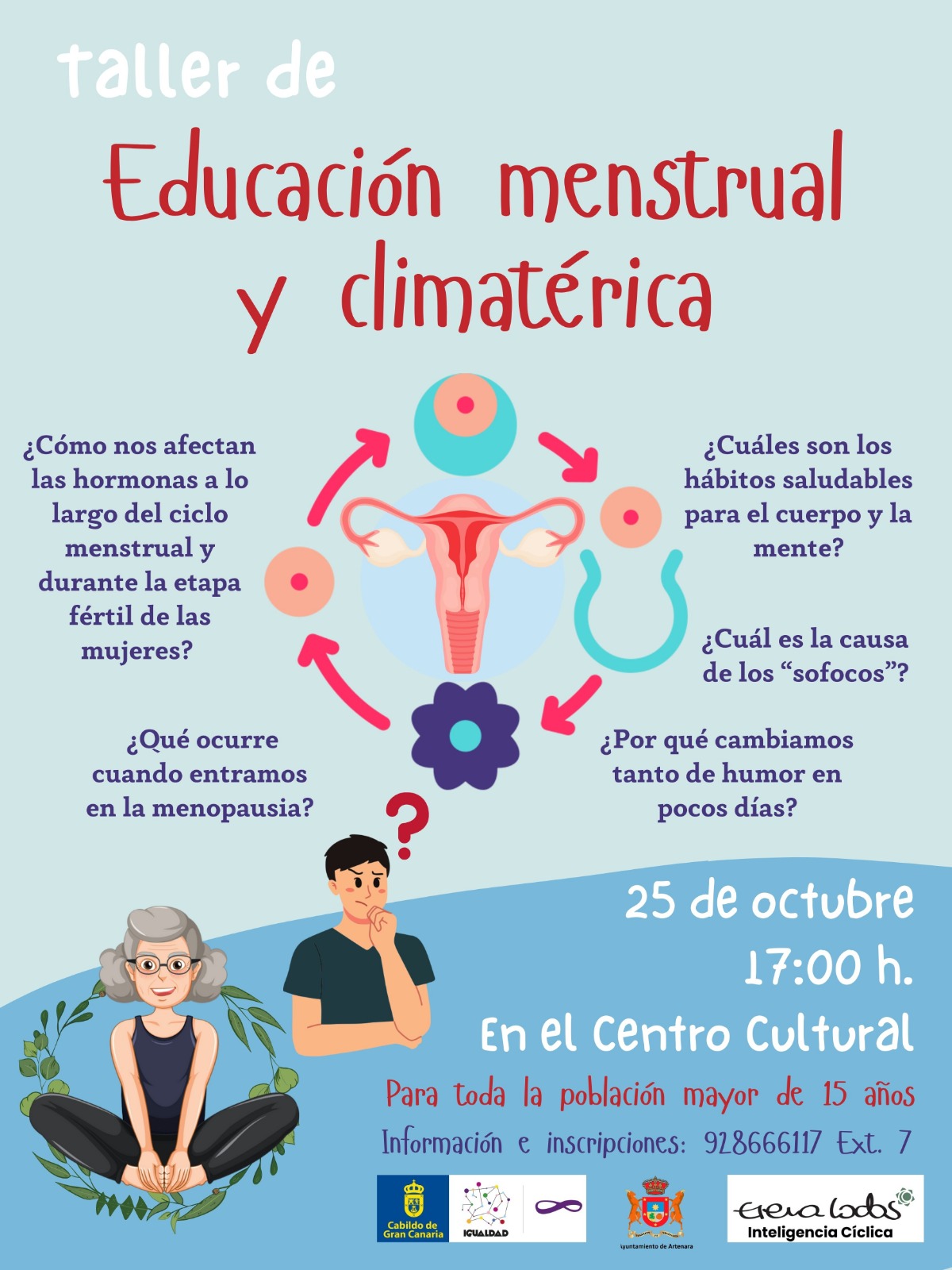 Taller de Educación Menstrual y Climatérica.
