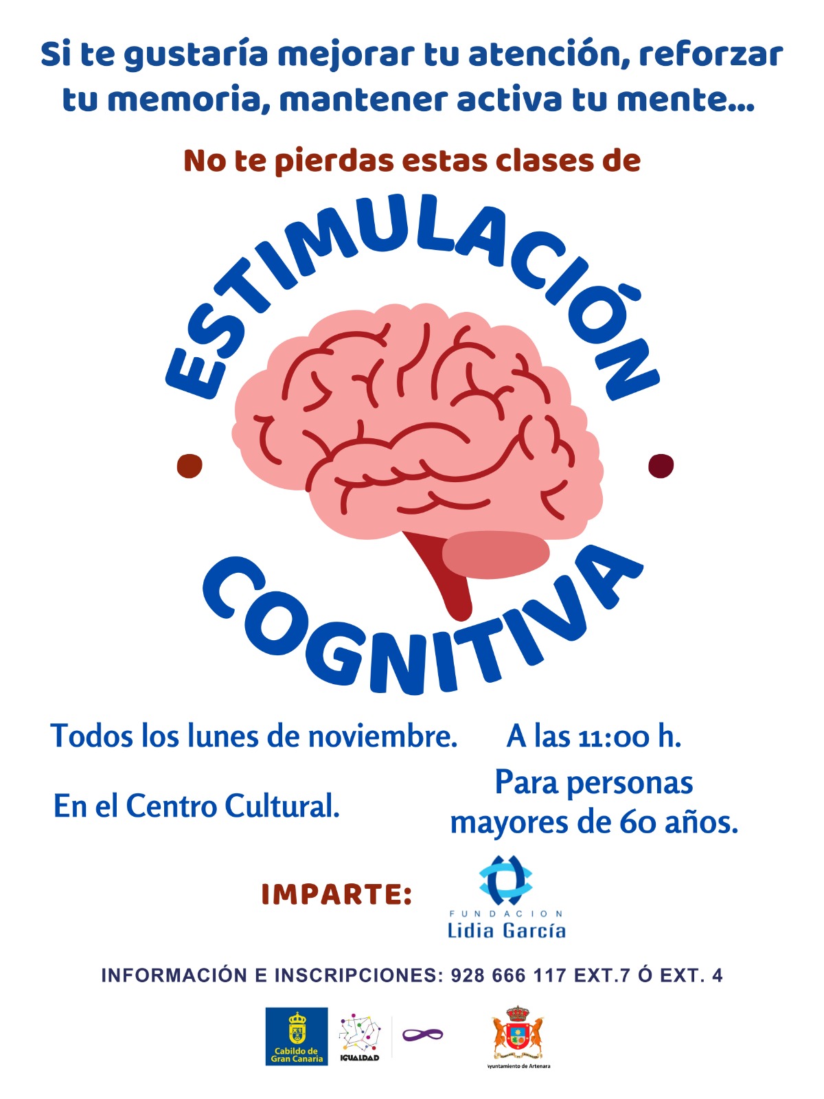 CLASES DE ESTIMULACIÓN COGNITIVA.