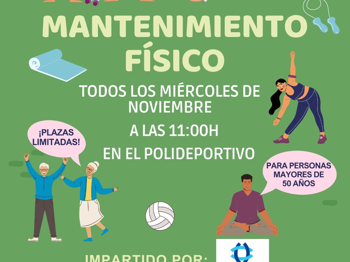 MANTENIMIENTO FÍSICO.