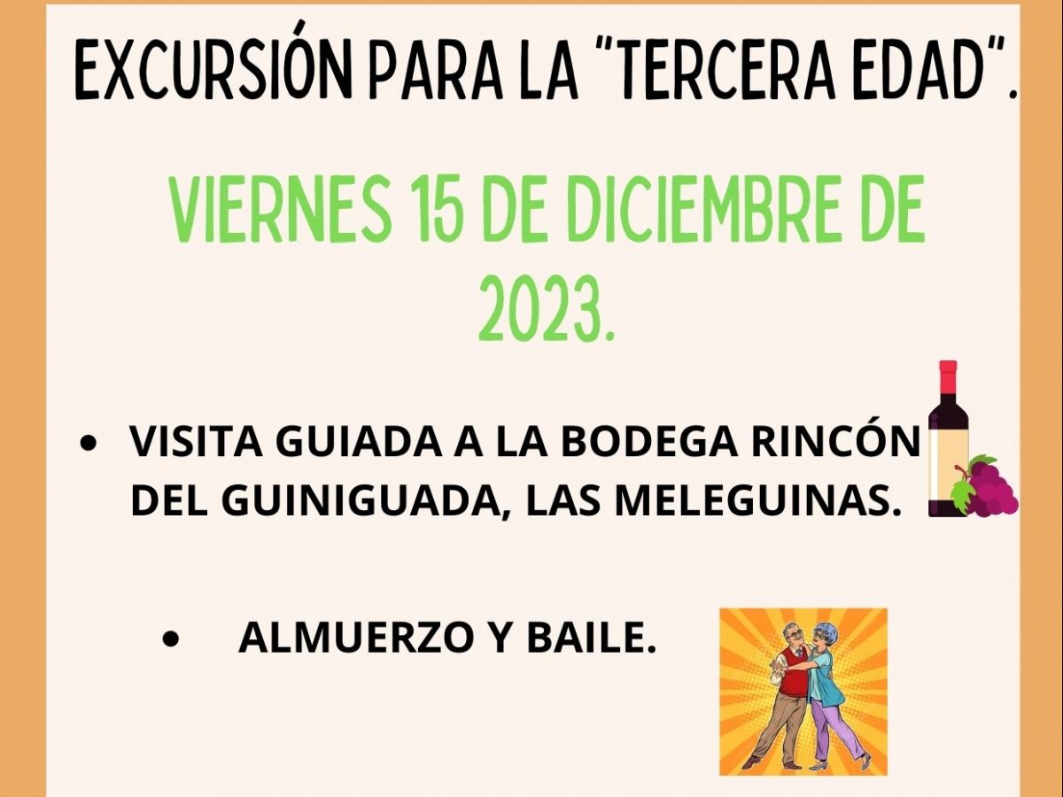 Excursión para la Tercera Edad del Municipio de Artenara.