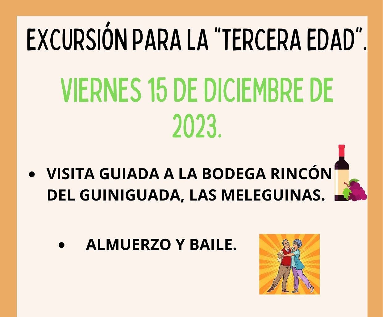 Excursión para la Tercera Edad del Municipio de Artenara.