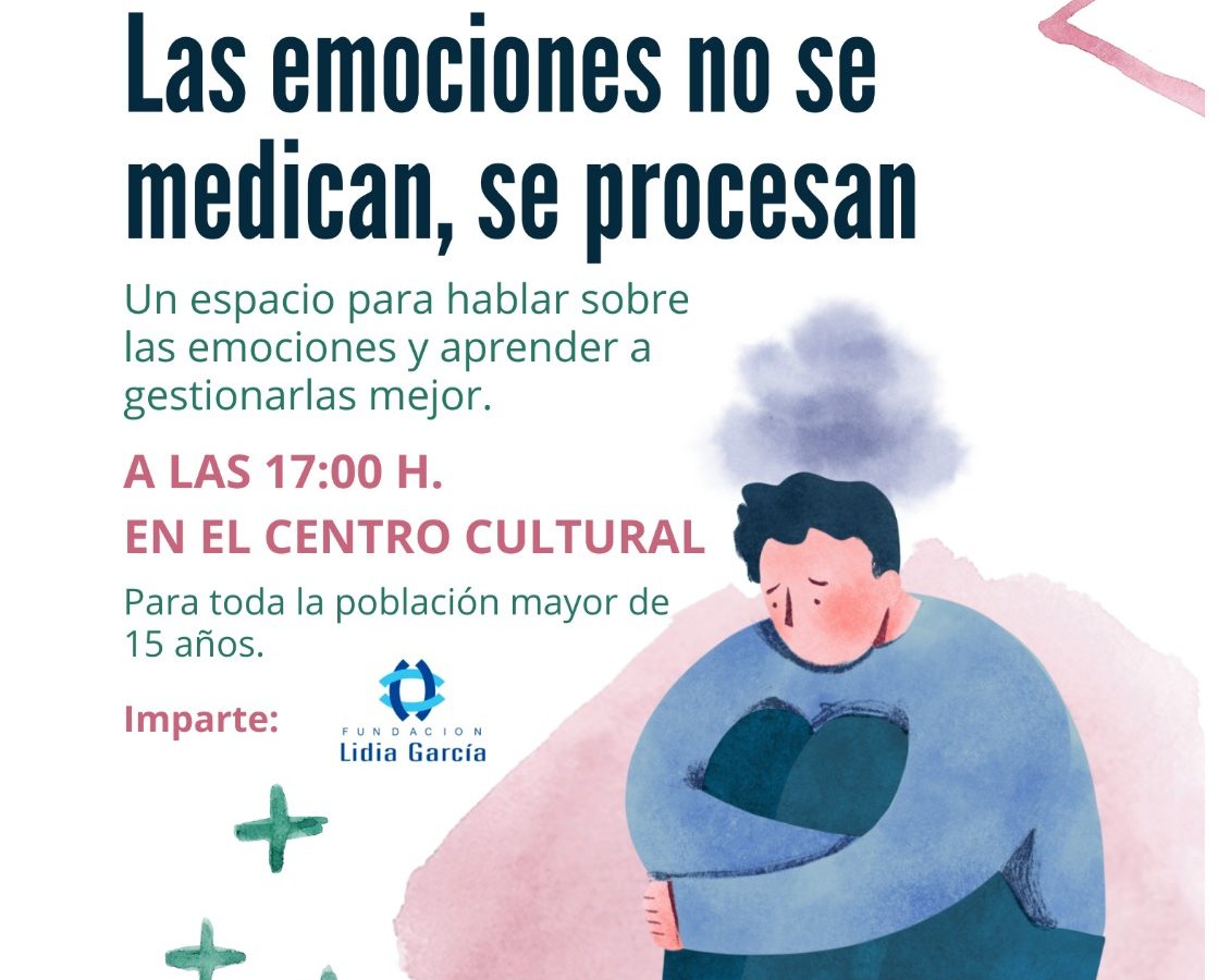 📢 Charla-Taller "Las emociones no se medican, se procesan"