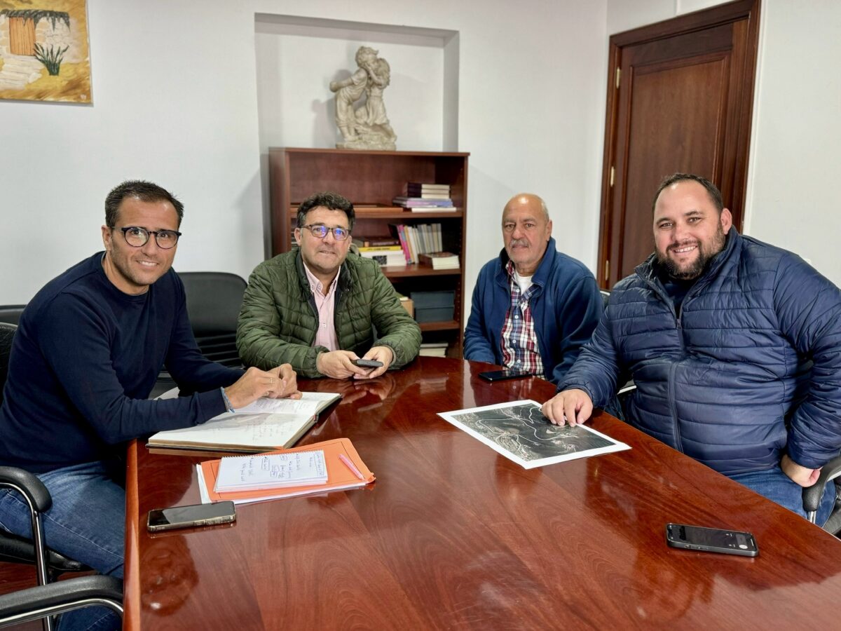 Visita de Ángel Sabroso, Viceconsejero de Deportes