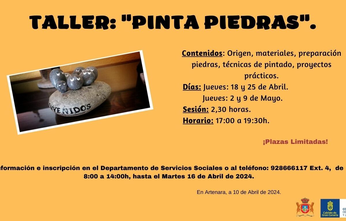 Taller "Pinta Piedras".