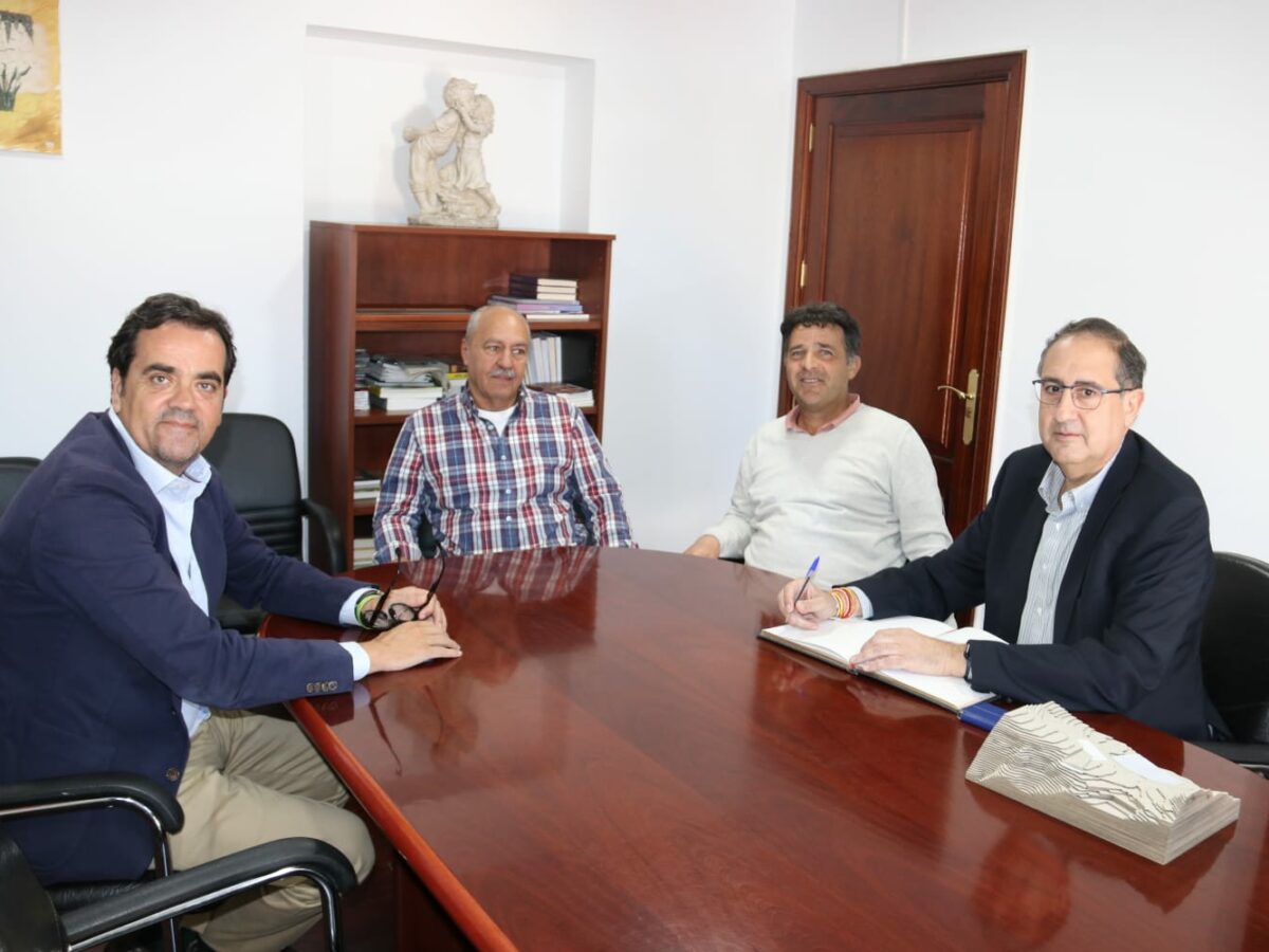 Visita del Viceconsejero D. Felipe Afonso El Jaber