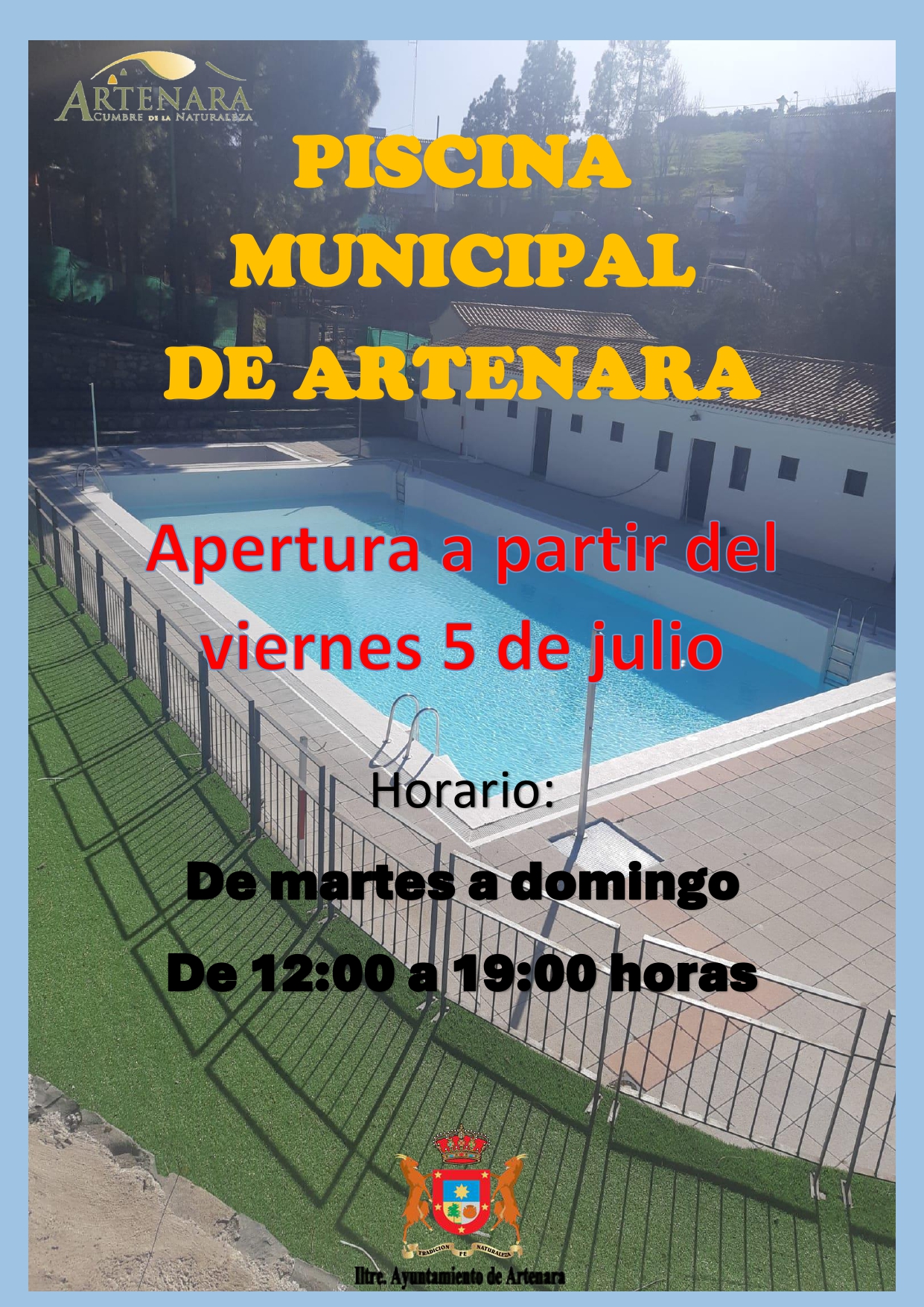 Apertura piscina municipal