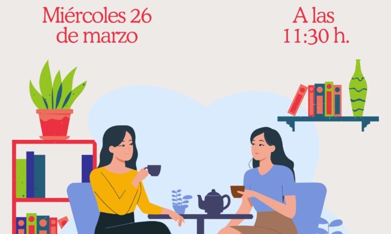 Café y Letras. Encuentro de mujeres en la biblioteca