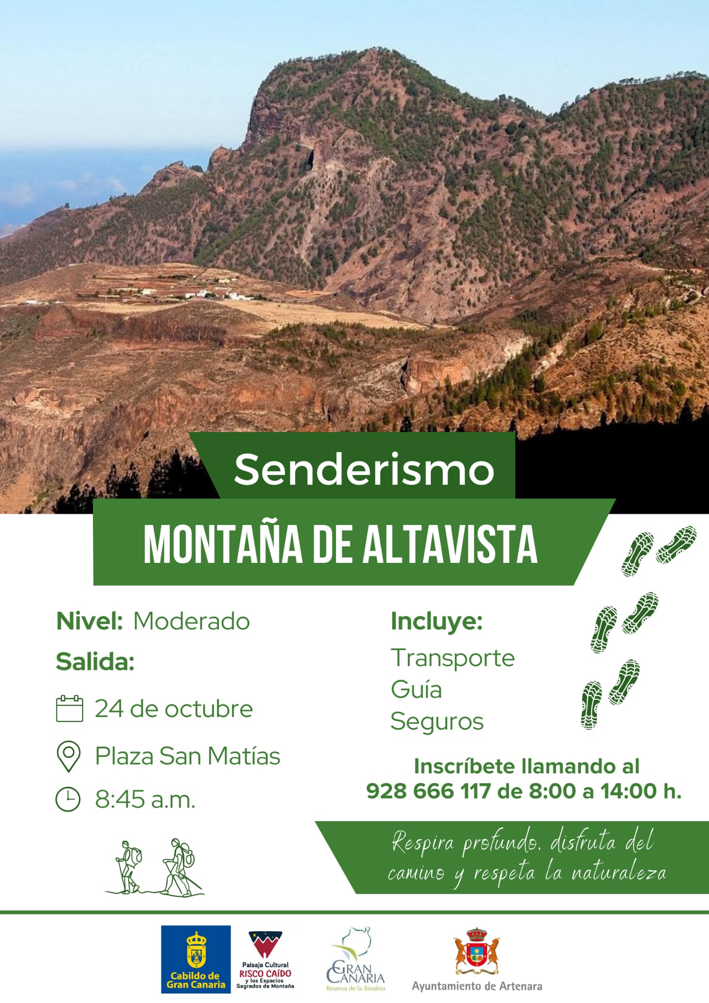 Senderismo: Montaña de Altavista