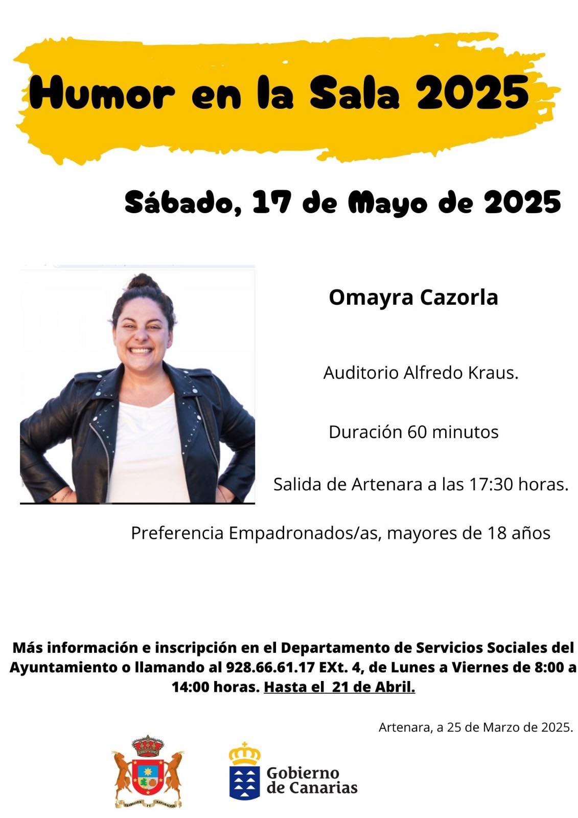 HUMOR EN LA SALA 2025