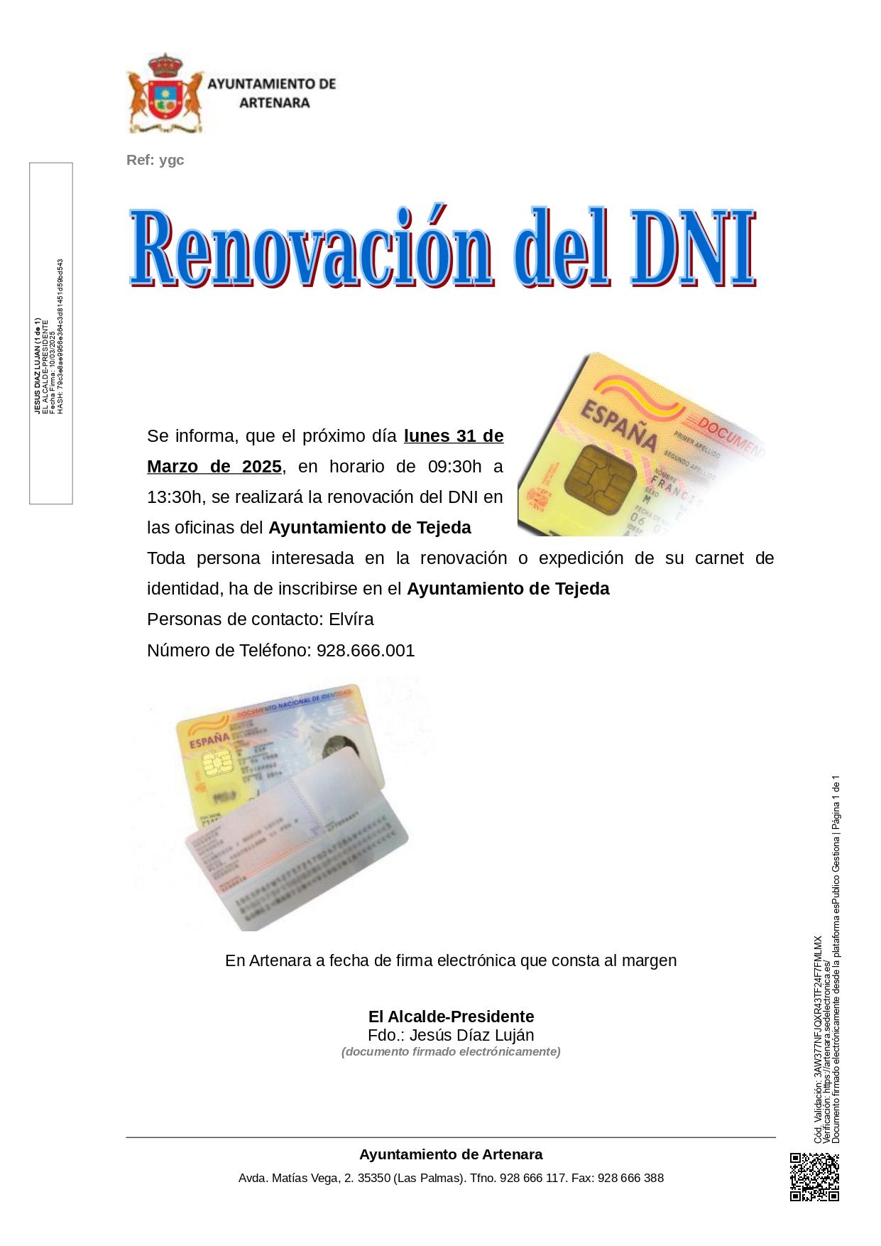 Renovación del DNI