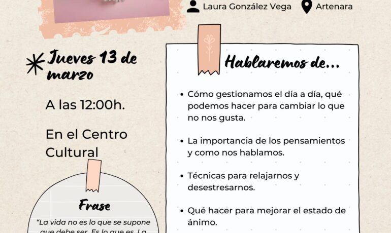 Charla de Mujer a Mujer
