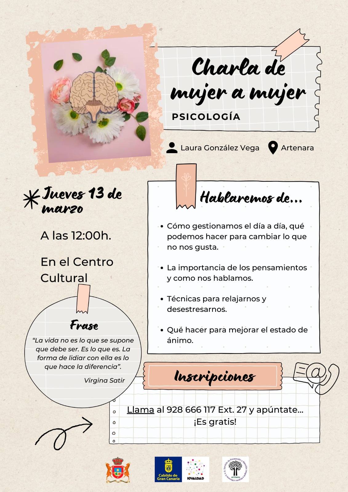 Charla de Mujer a Mujer