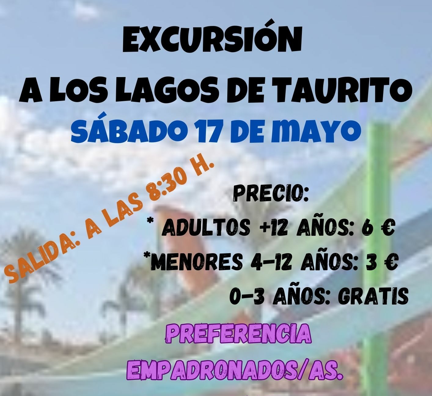 Excursión a los Lagos de Taurito.