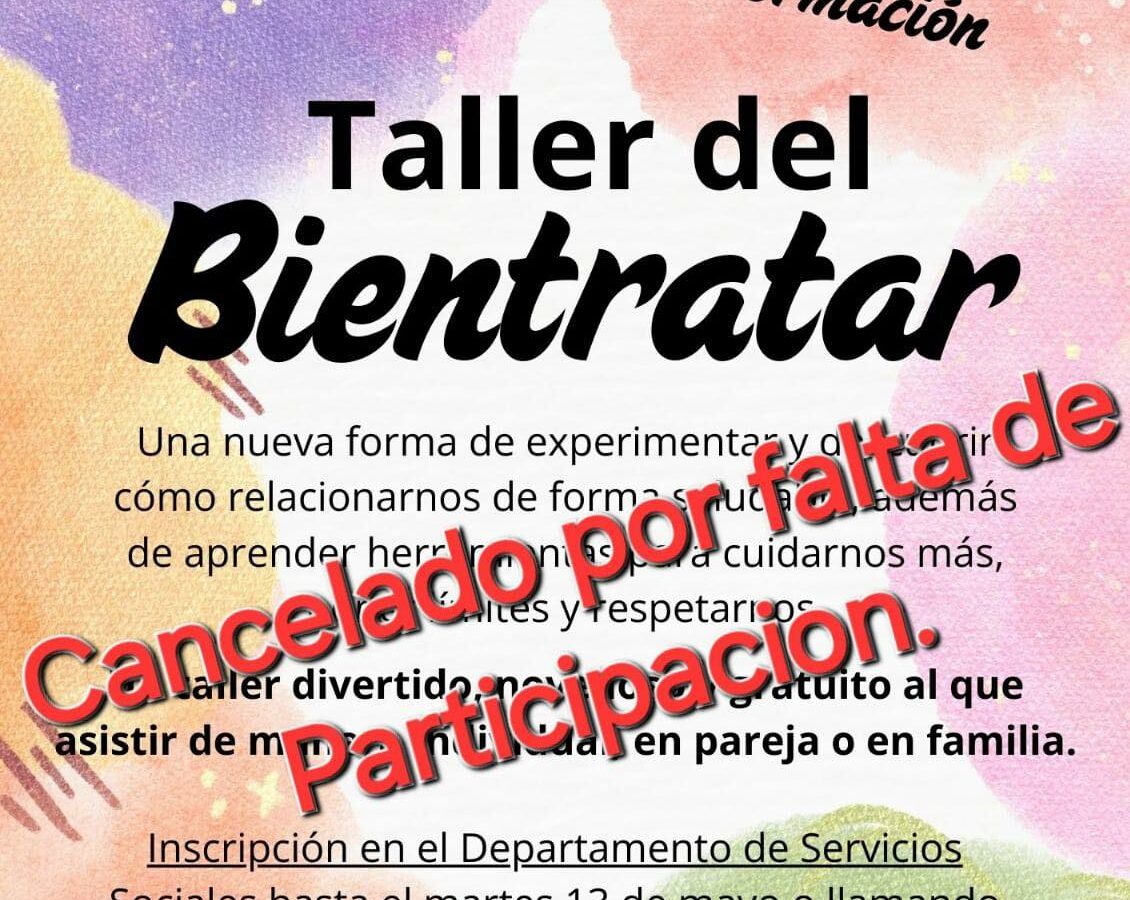 Taller cancelado