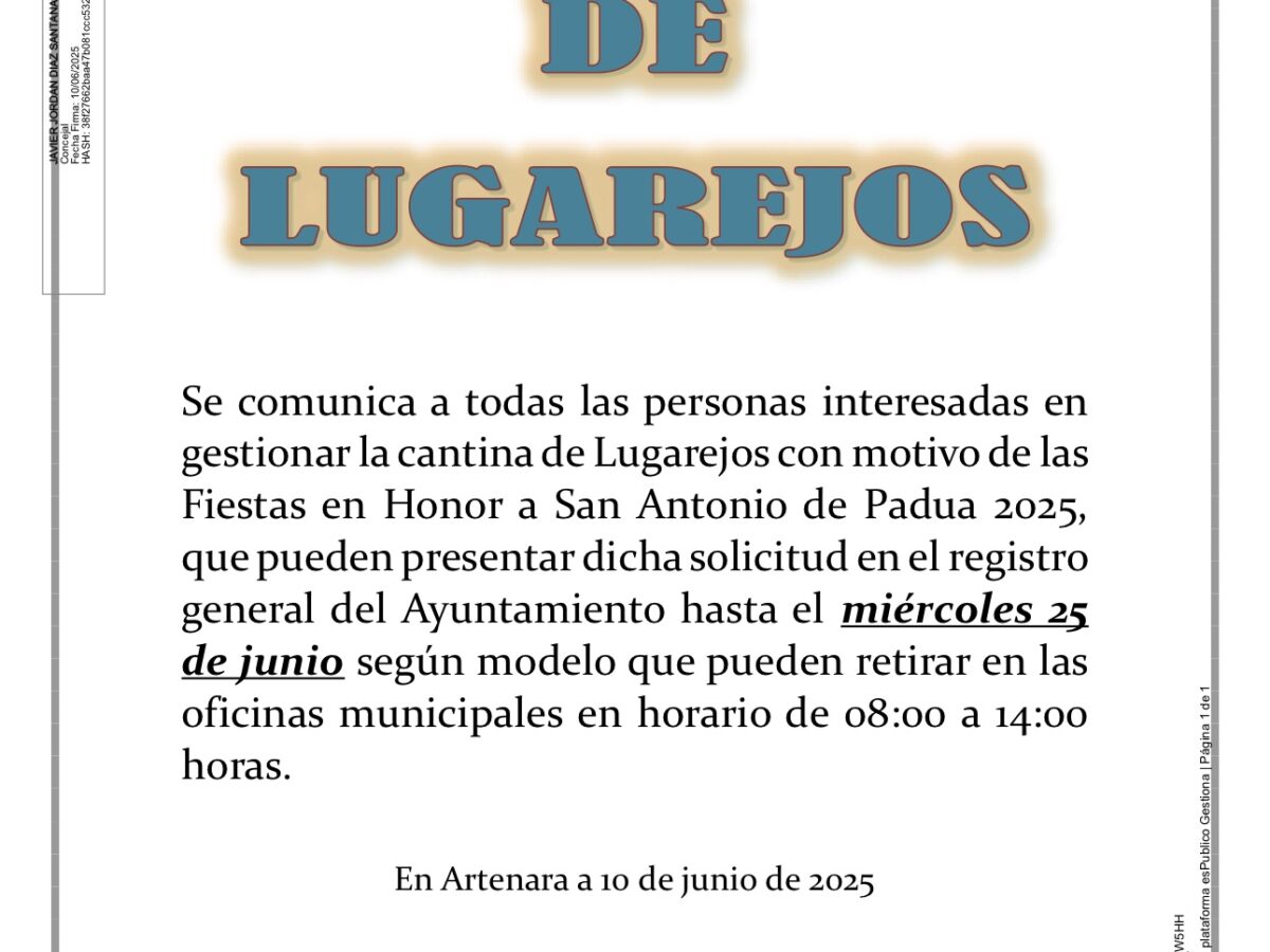 Cantina de Lugarejos