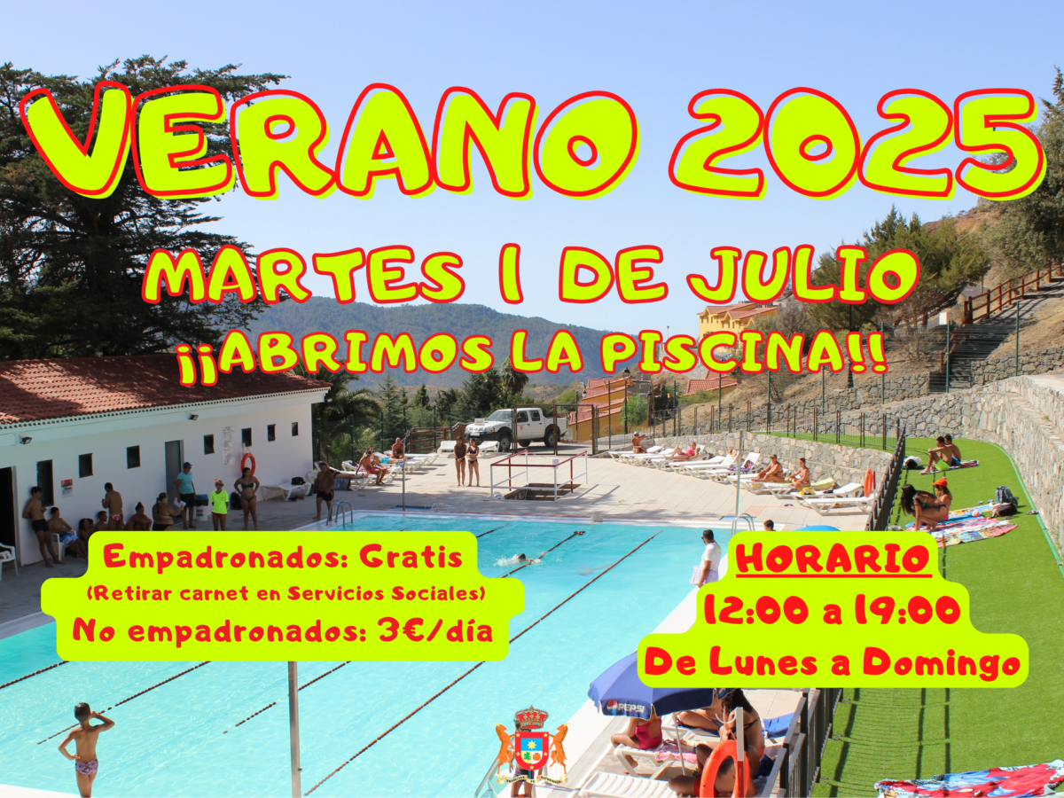 Apertura de la piscina