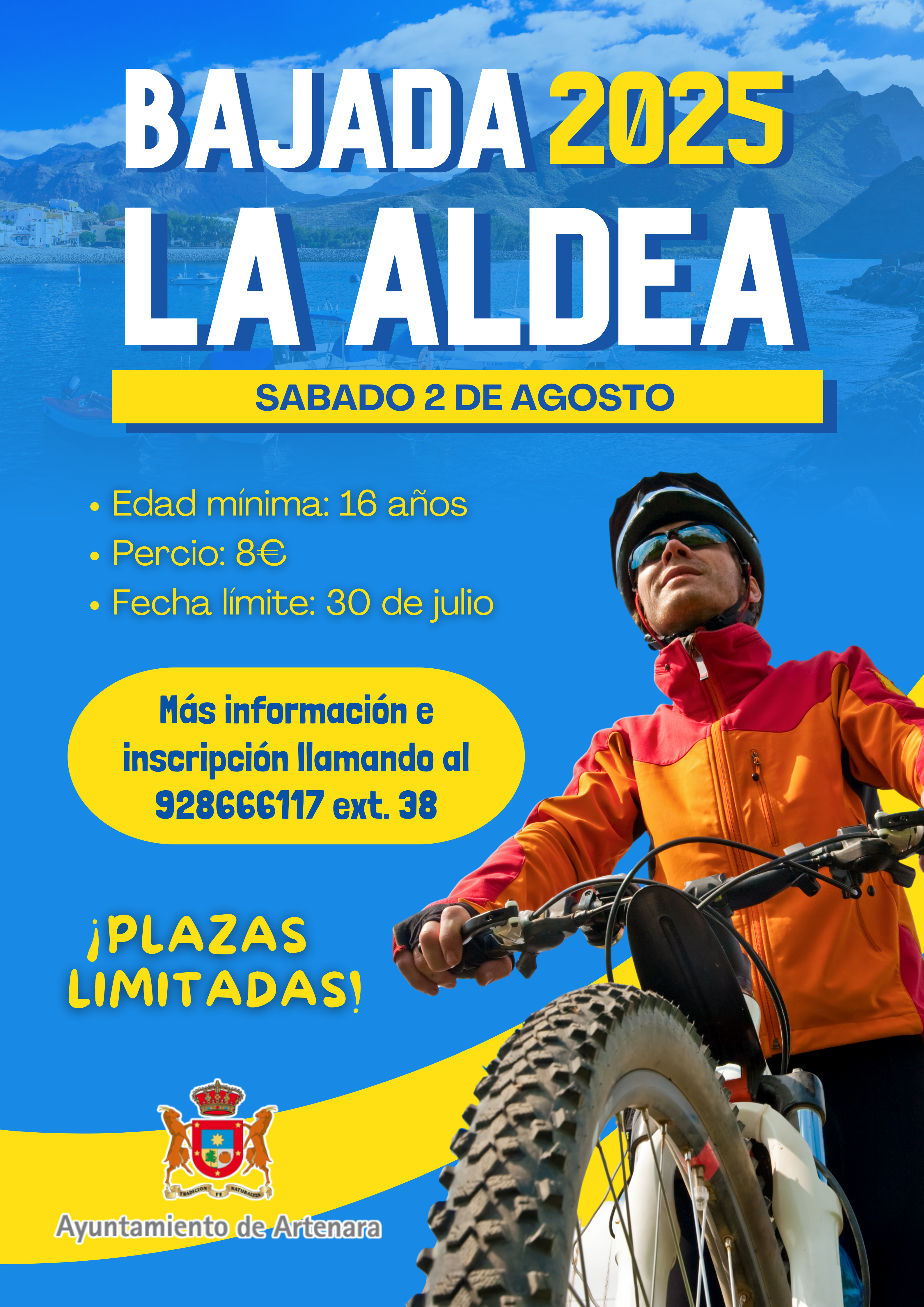 ¡Vuelve la Bajada La Aldea 2025!