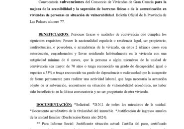 Subvenciones 2025 para viviendas en situación de vulnerabilidad