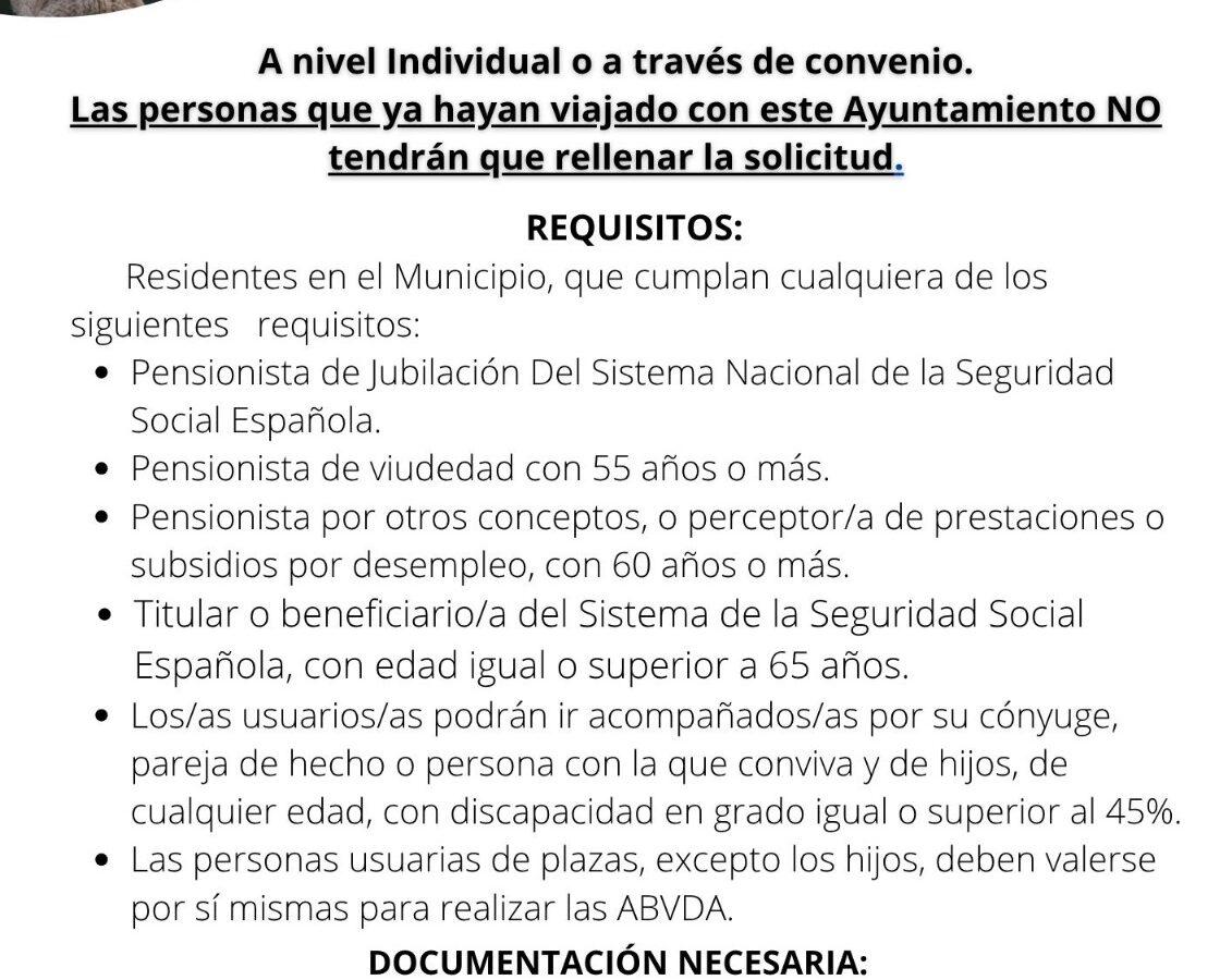 IMSERSO 2025/2026