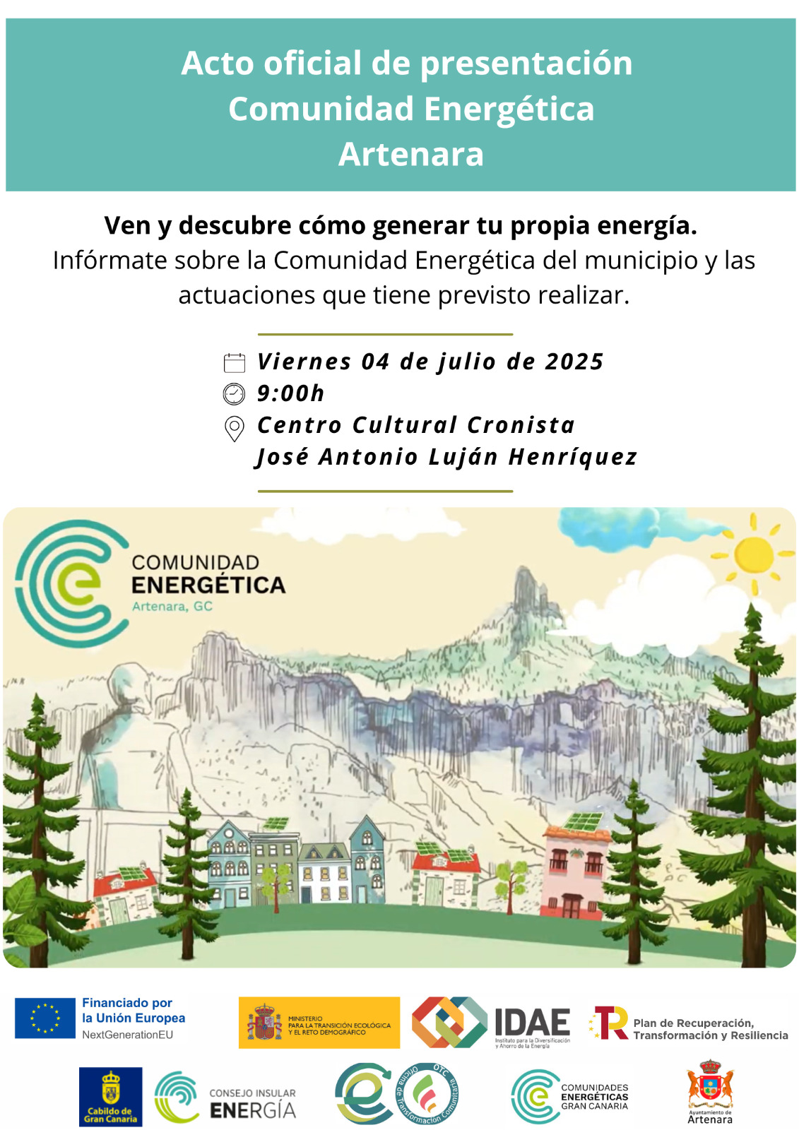 Comunidad Energética de Artenara.