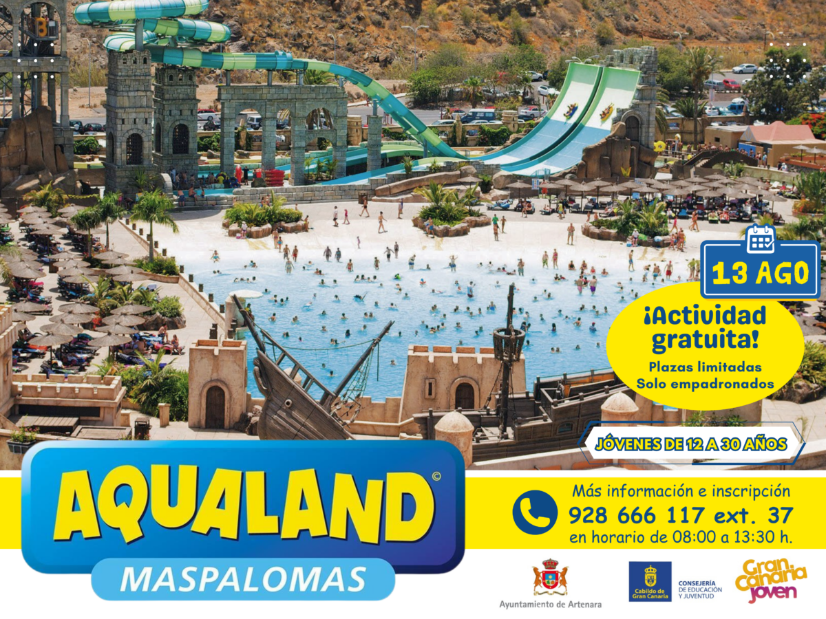 ¡Nos vamos a Aqualand Maspalomas!