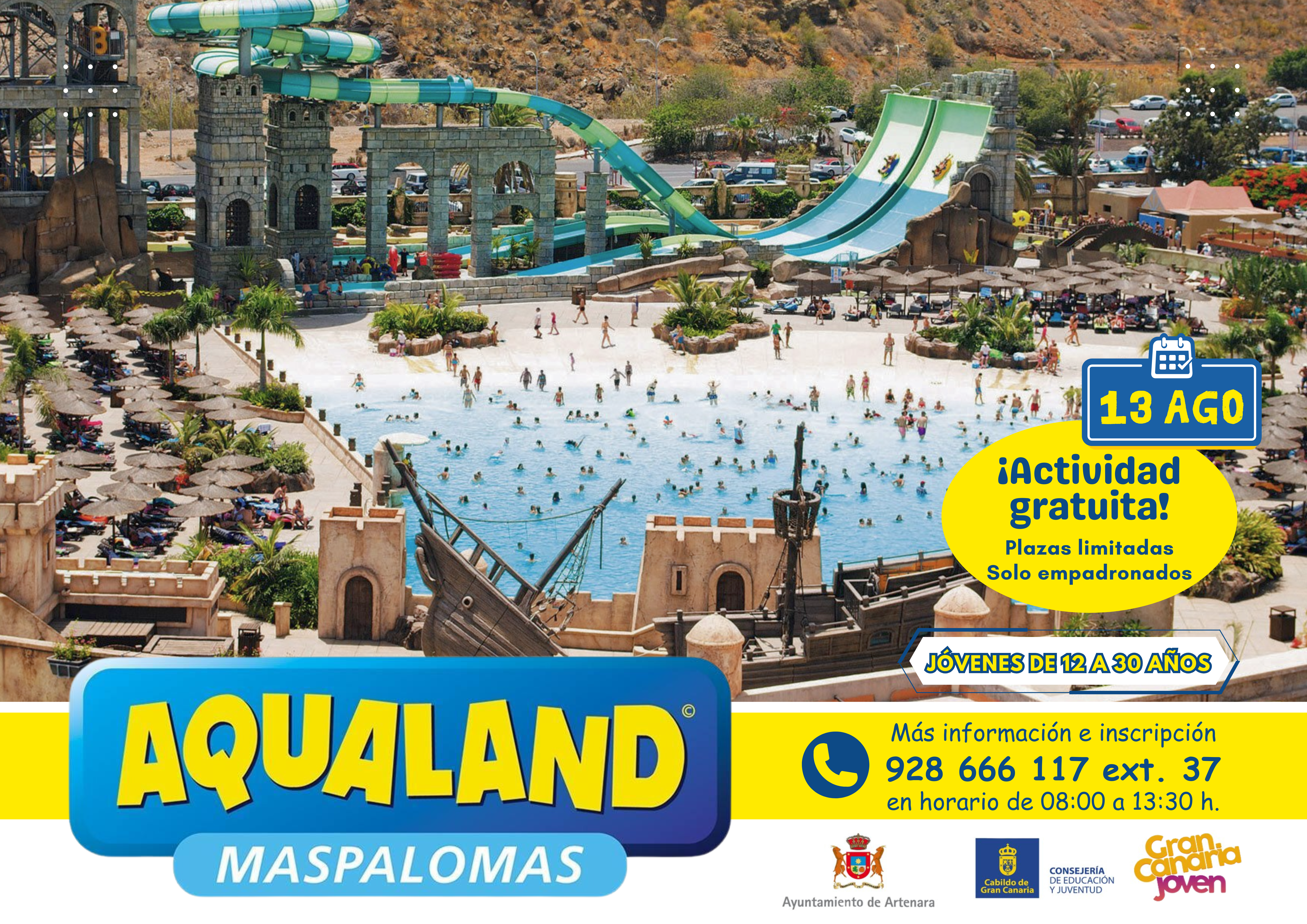 ¡Nos vamos a Aqualand Maspalomas!