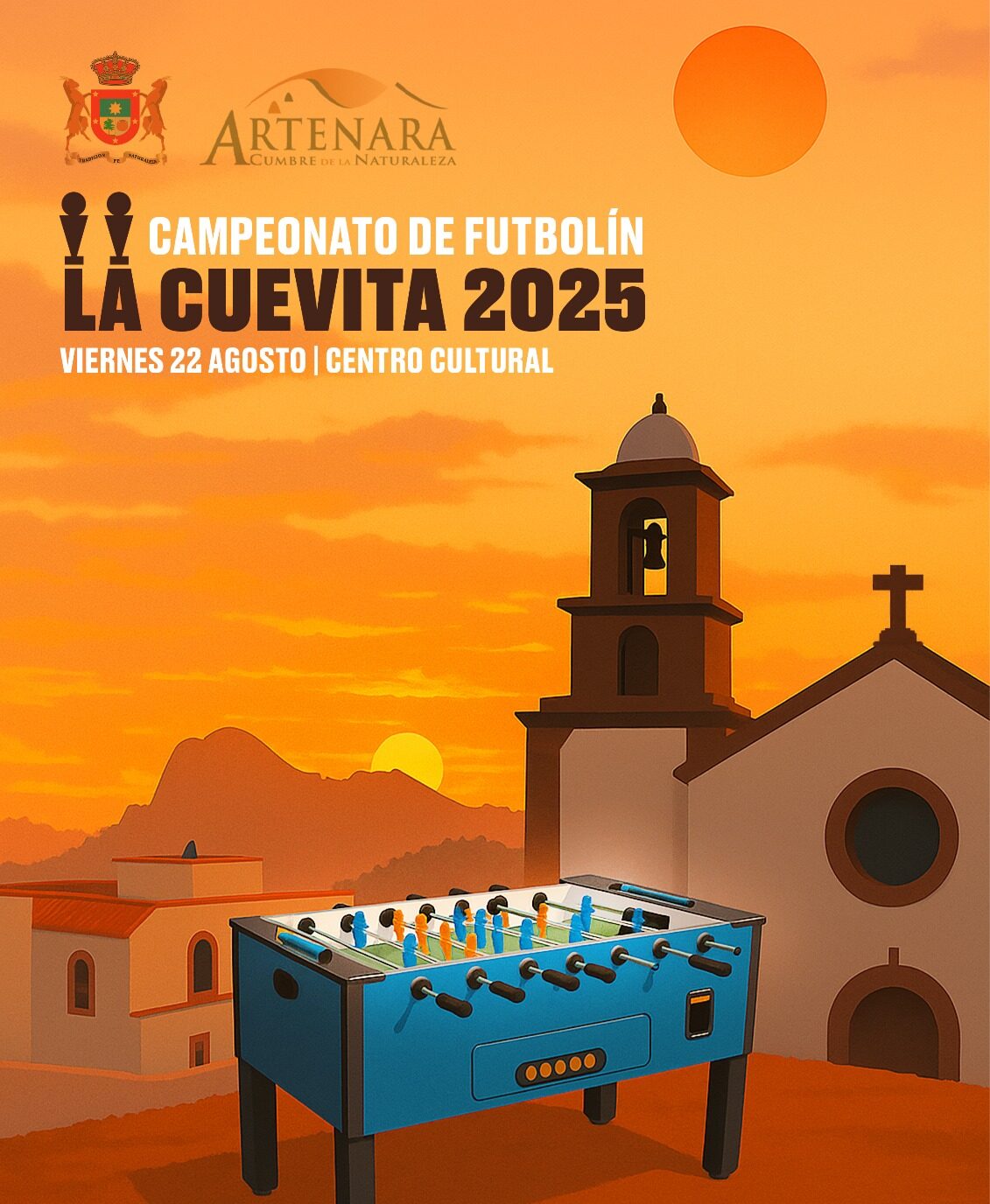 CAMPEONATO DE FUTBOLÍN LA CUEVITA 2025.